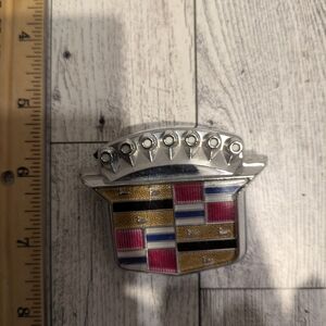 Cadillac Emblem with Multicolor Design